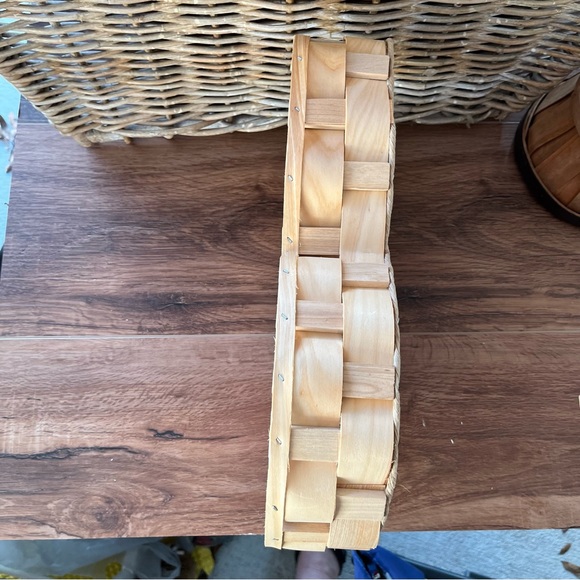 Basketweave bunny face basket tray - Picture 4 of 4